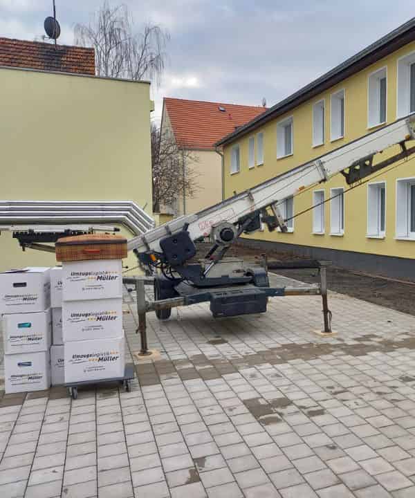 Möbellift in Ingolstadt Büroumzug