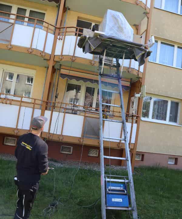 Büroumzug mit Möbellift in Ingolstadt